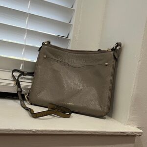 Rebecca Minkoff Taupe Leather Crossbody Bag